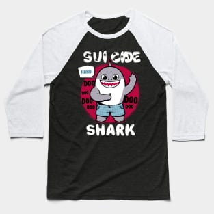 Suicide Shark Baseball T-Shirt